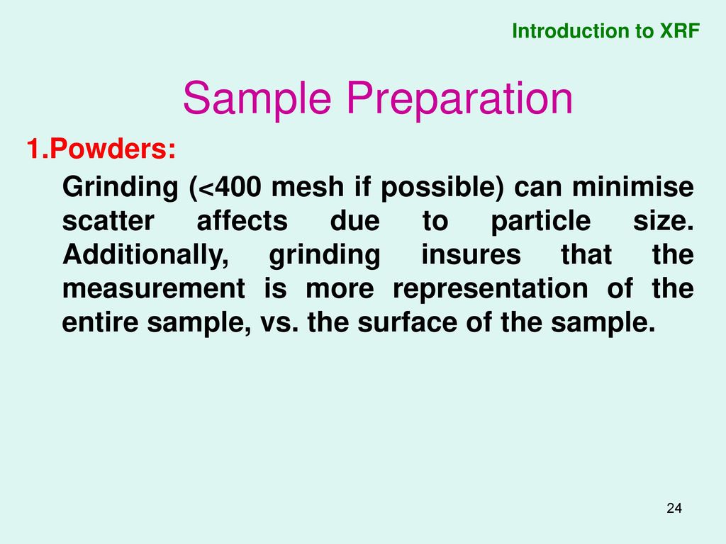 Introduction To X-Ray Fluorescence Analysis Dr. Aseel B. AL- Zubaydi ...