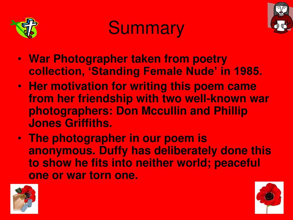 war photographer poem