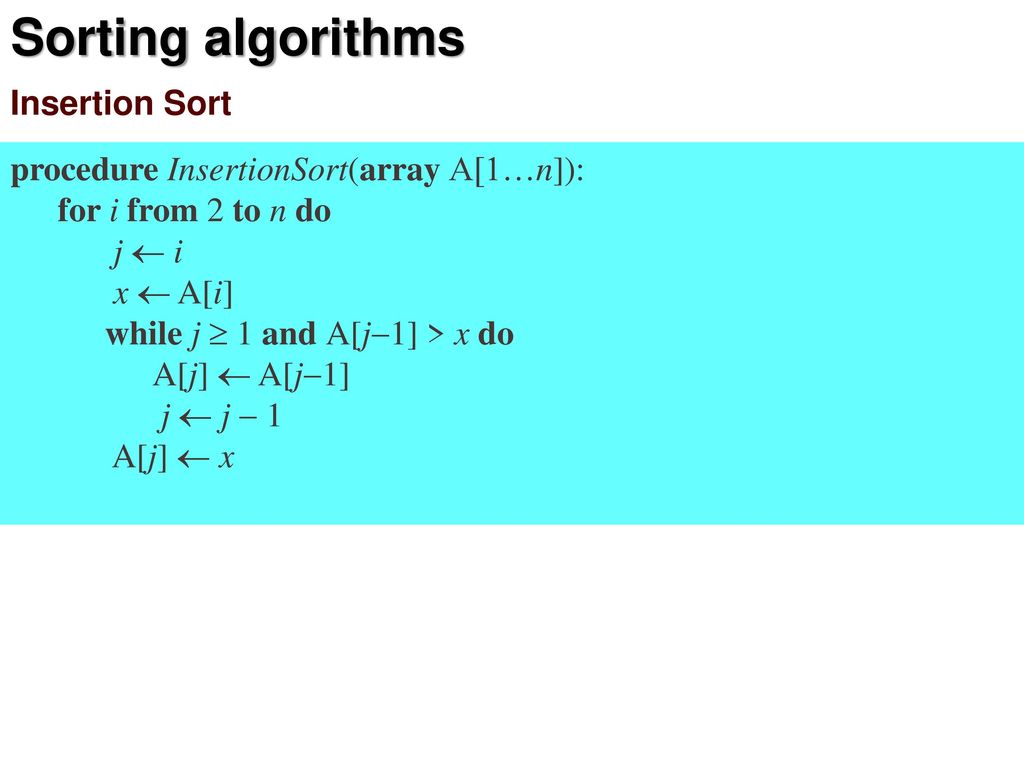 Description Of The General Sorting Problem Ppt Download