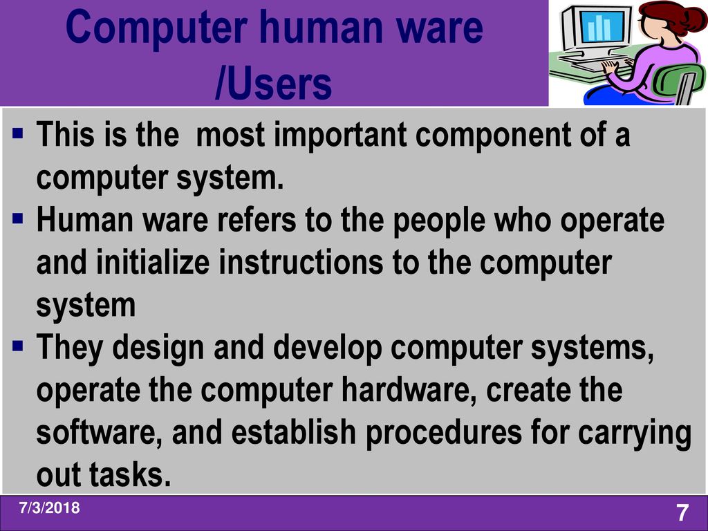 INTRODUCTION TO COMPUTER STUDIES Unit Seven The Computer System ppt