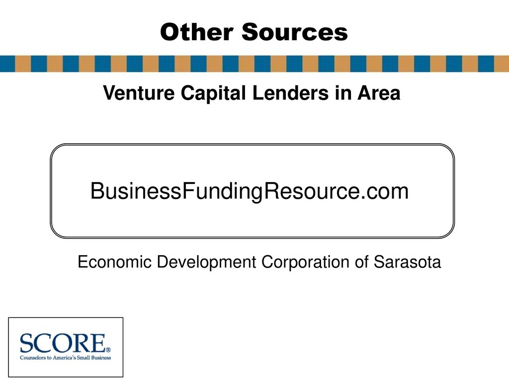 Venture Capital Lenders in Area