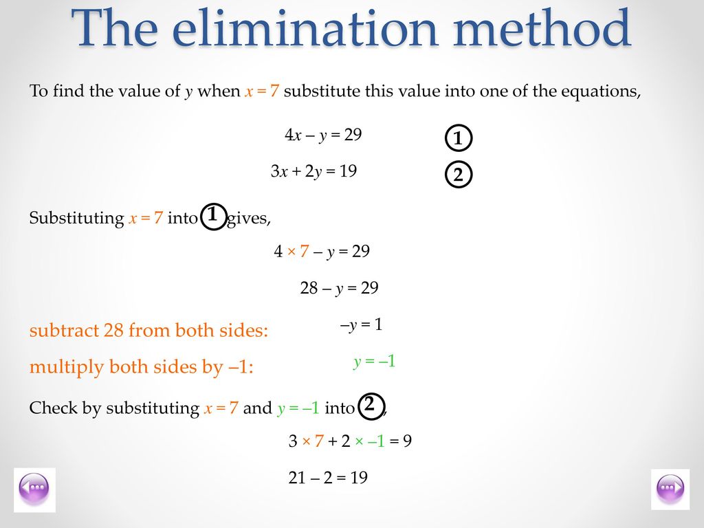 Simultaneous Equations Ppt Download
