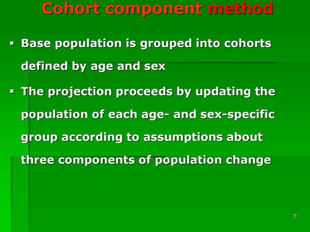 Population projections ppt download