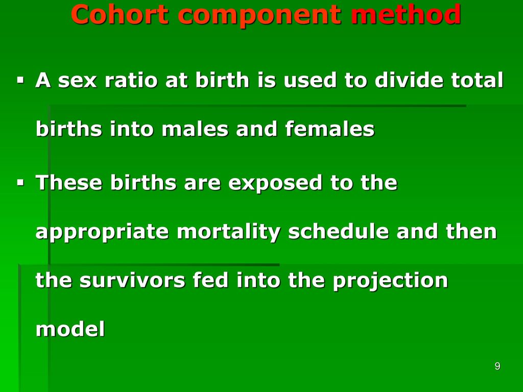 Population projections ppt download