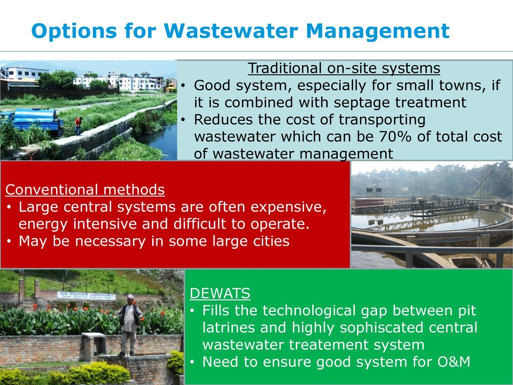 Options for Wastewater Management