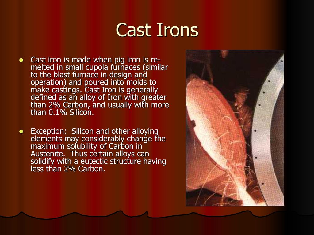 Metallurgical Properties of Cast Irons - ppt download