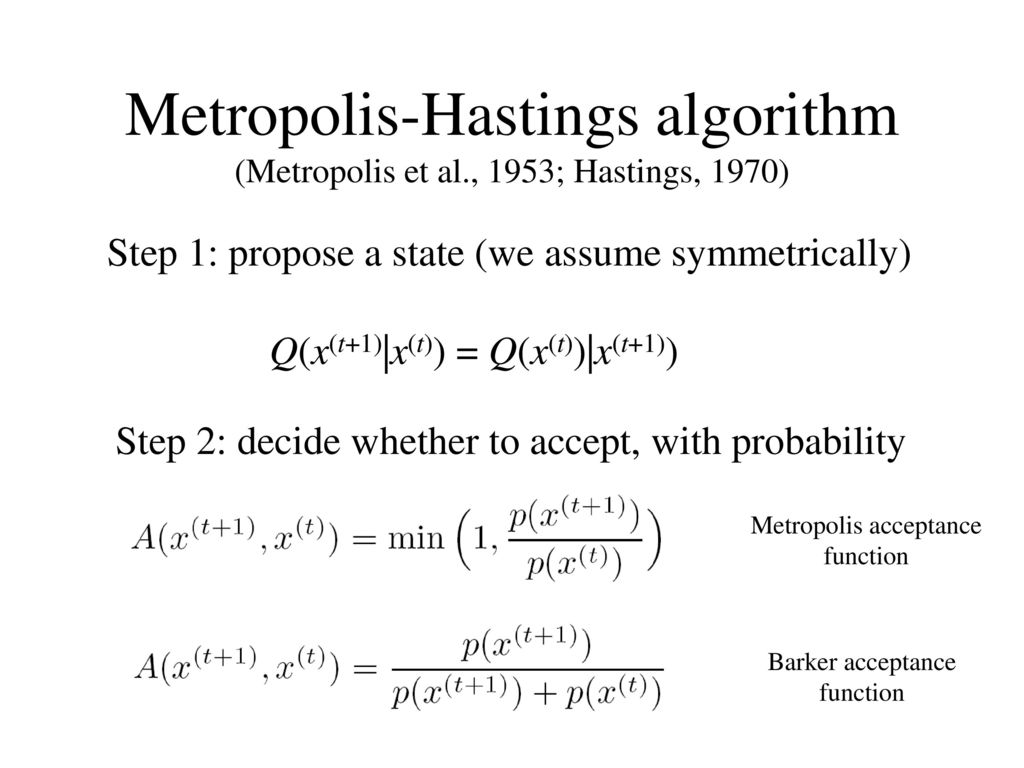 Markov chain monte carlo with people ppt download