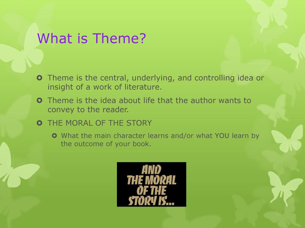 Theme What is theme? ppt download Theme What is theme? ppt download