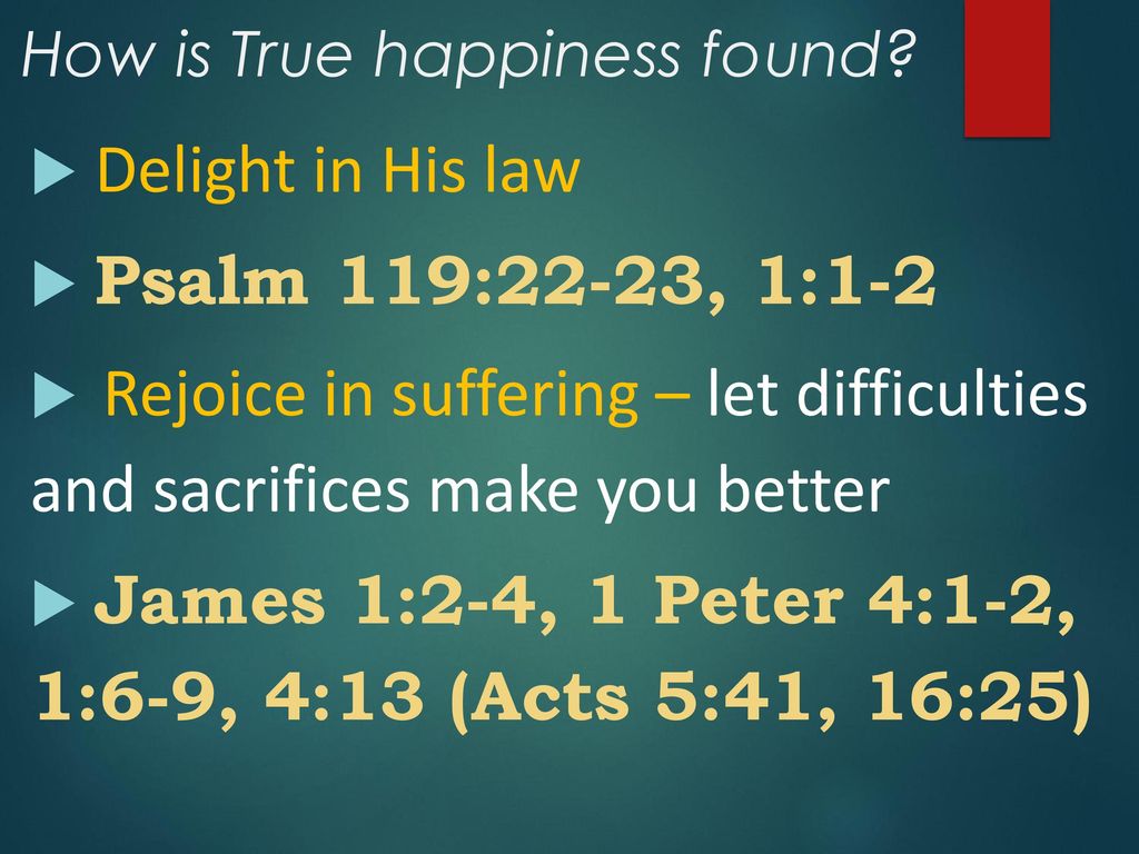 “But God Wants Me To Be Happy” - ppt download