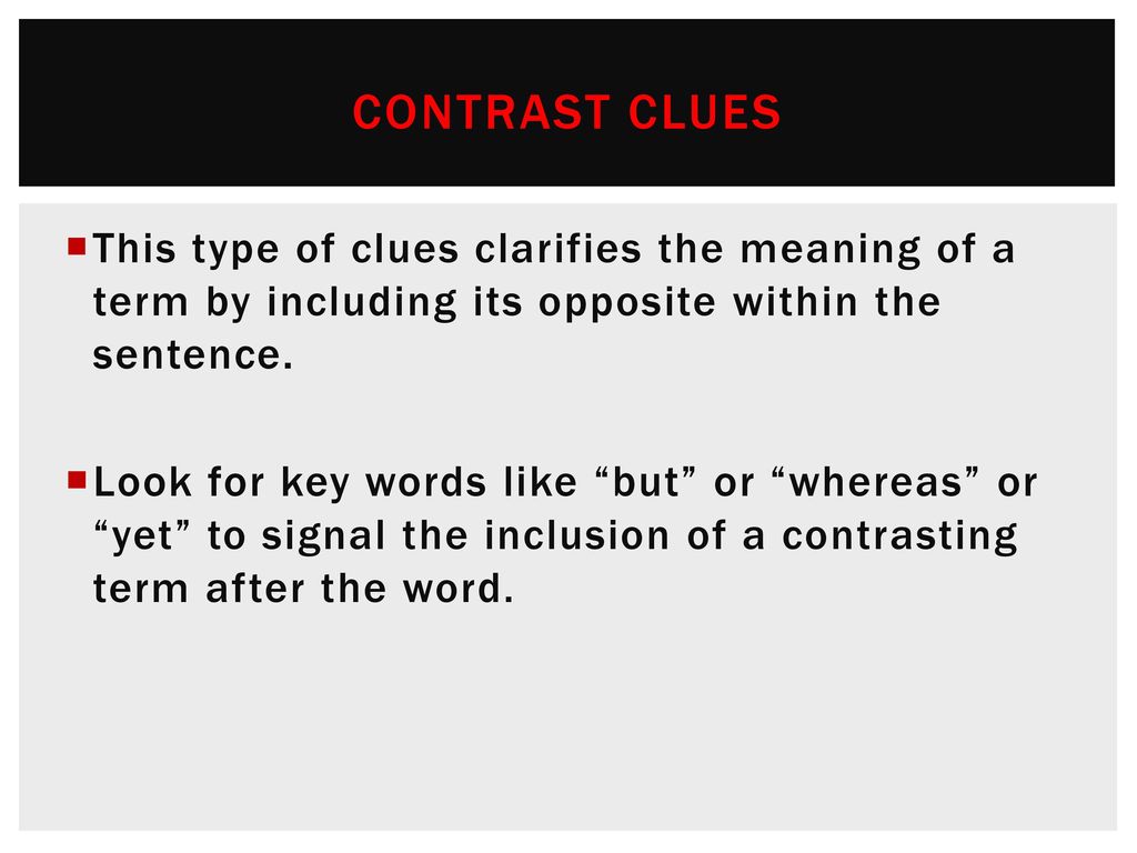 AcDv B61 Using Context Clues ppt download