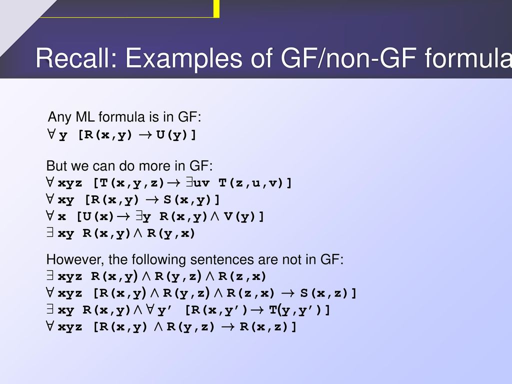 Recall The General Program Ppt Download