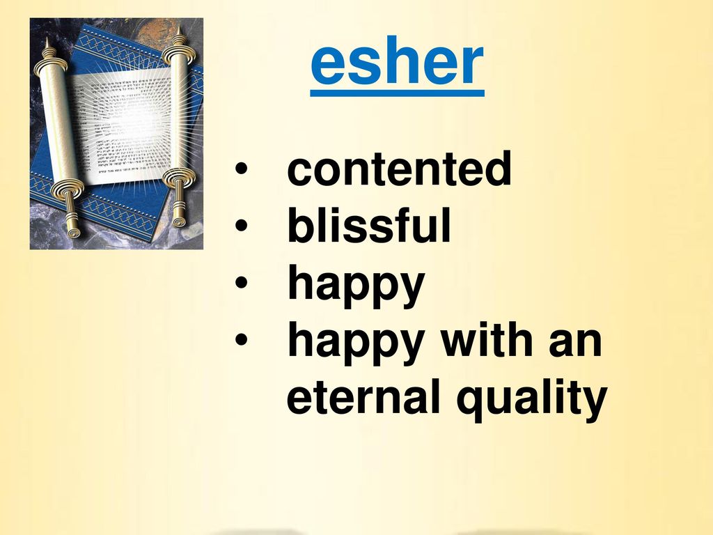 esher contented blissful happy happy with an eternal quality