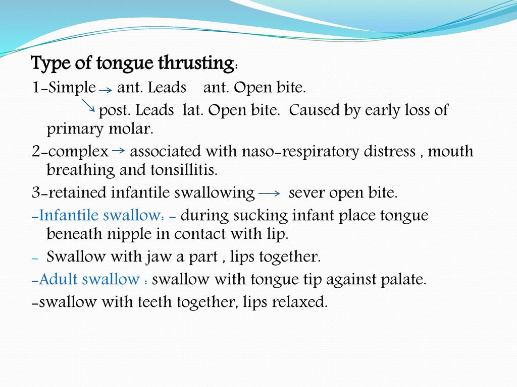 Common oral habits in children - ppt download