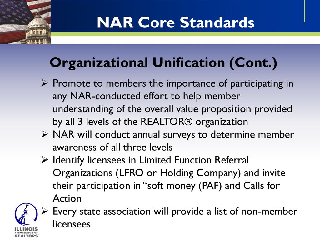 Organizational Unification (Cont.)