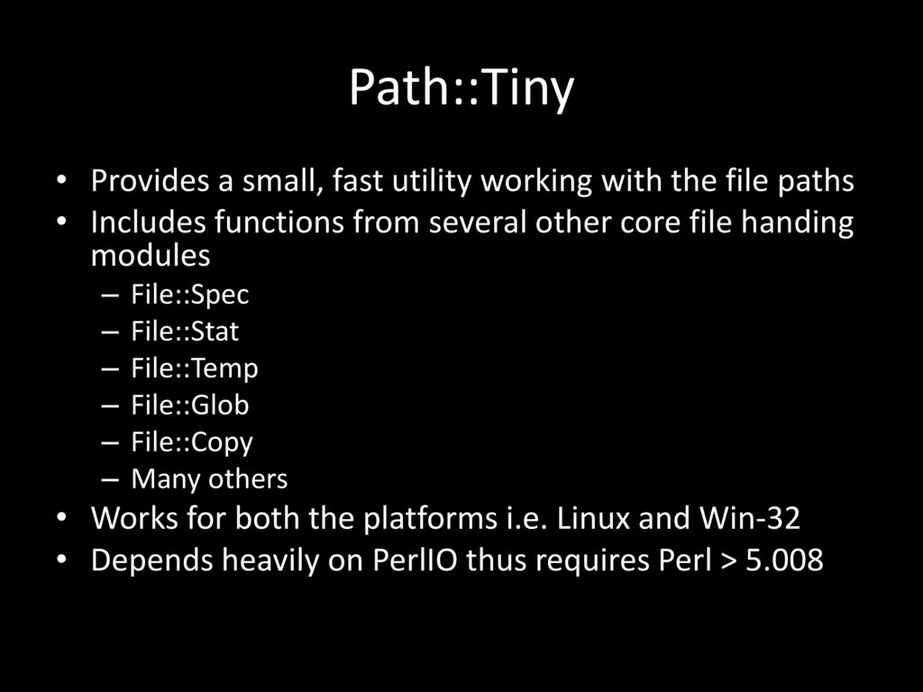 Working with files and tables in Perl - ppt download