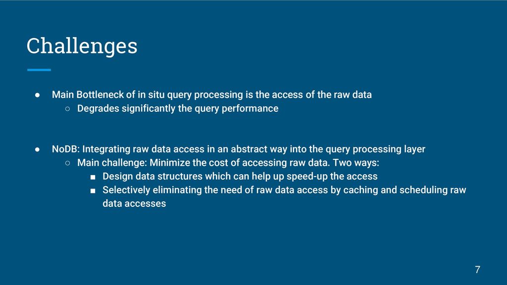 Raw Data Access