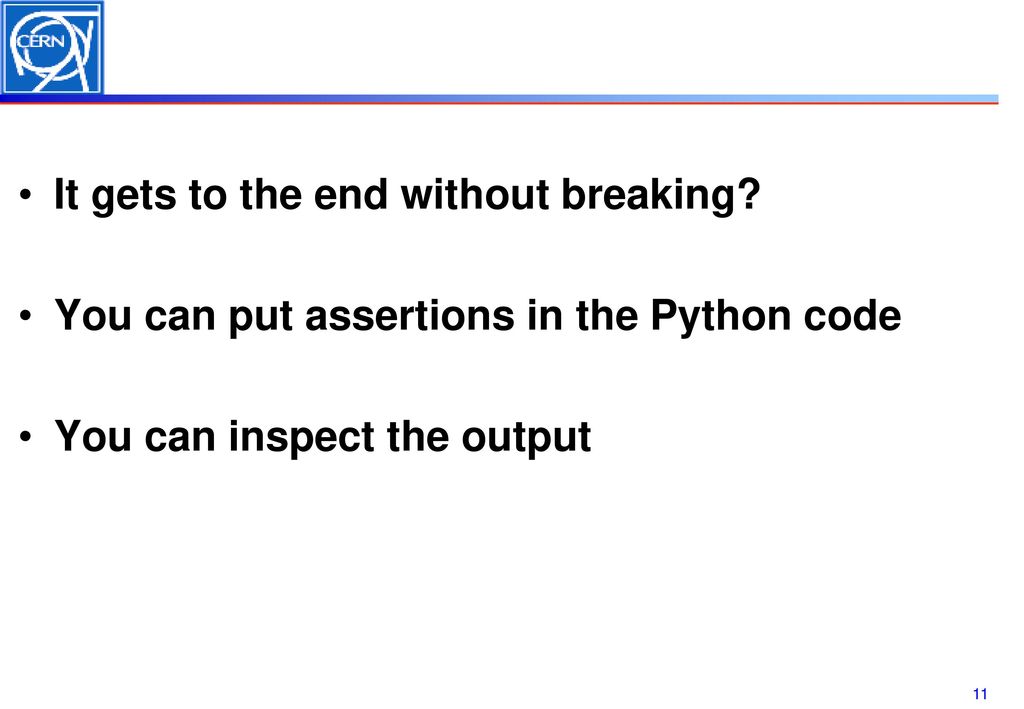 Testing The JCOP Framework - ppt download