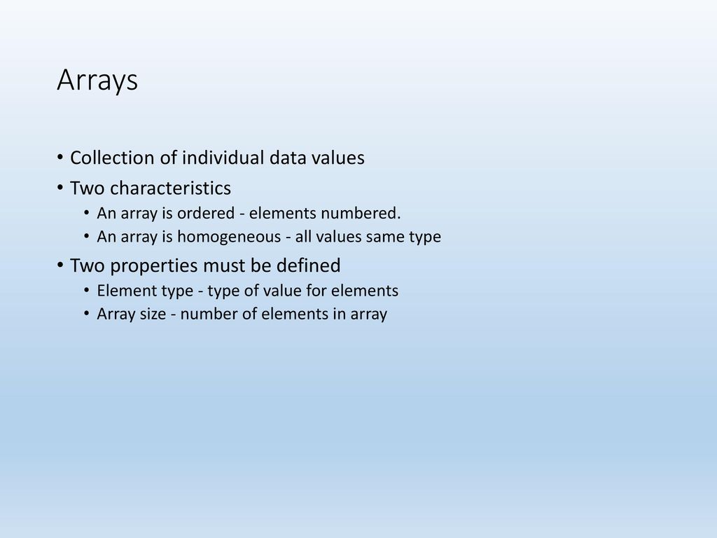 Array an average cpp program ppt download