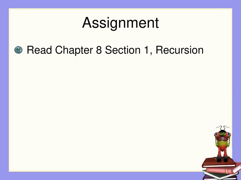 Recursion Alice. - ppt download
