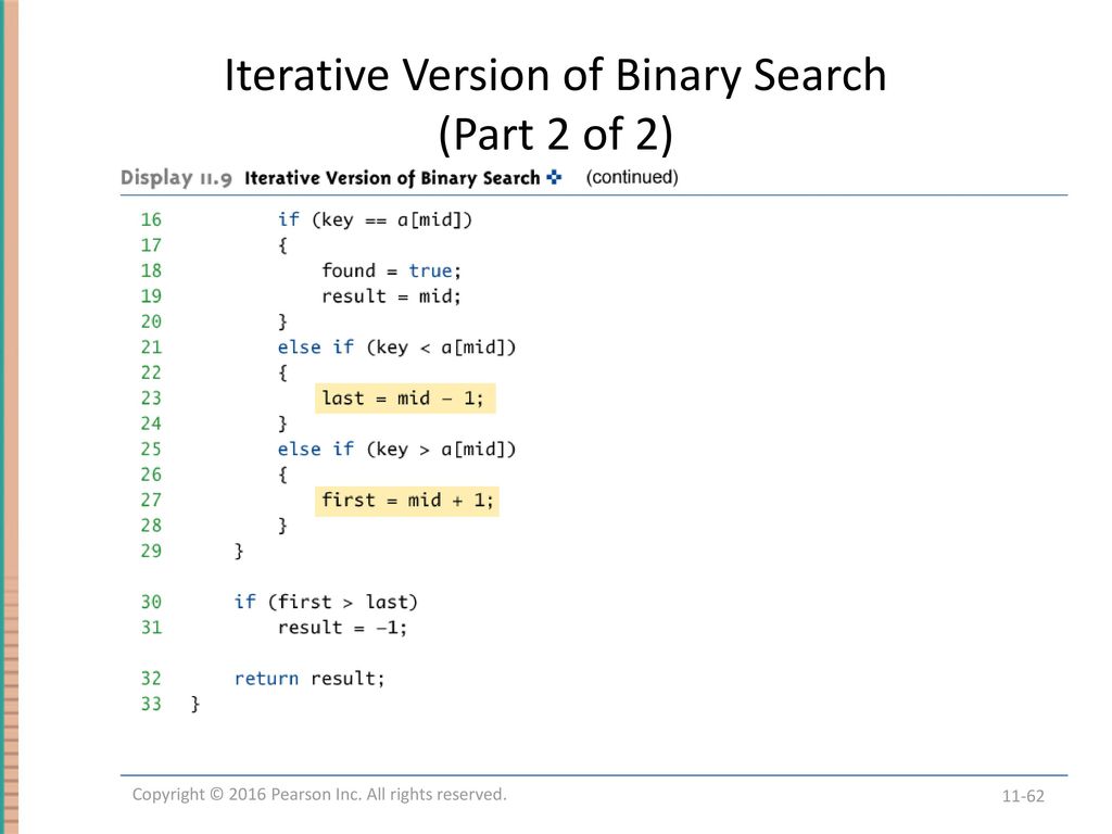 Chapter 11 Recursion Slides prepared by Rose Williams, Binghamton ...