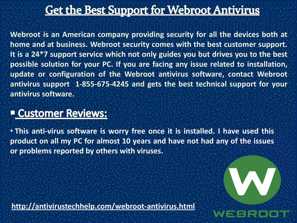 Get the Best Support for Webroot Antivirus
