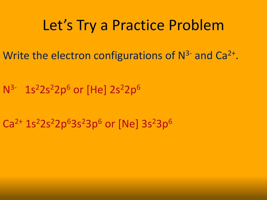 Let’s Try a Practice Problem