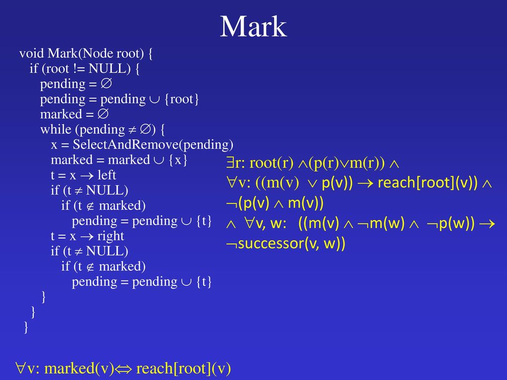 Compile Time Verification Of Properties Of Heap Intensive Programs Ppt Download