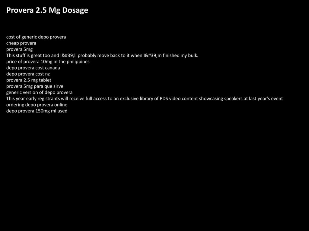 Generic depo provera price