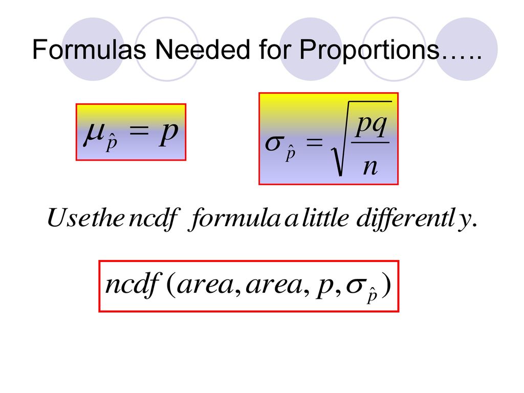 Sampling distribution for proportions ppt download