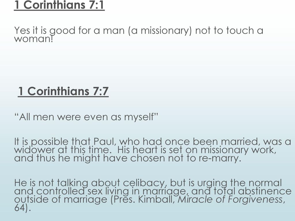 1 Corinthians 7 James Ppt Download