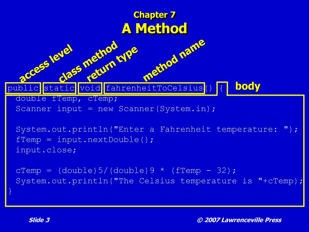 Chapter 7 top down development ppt download