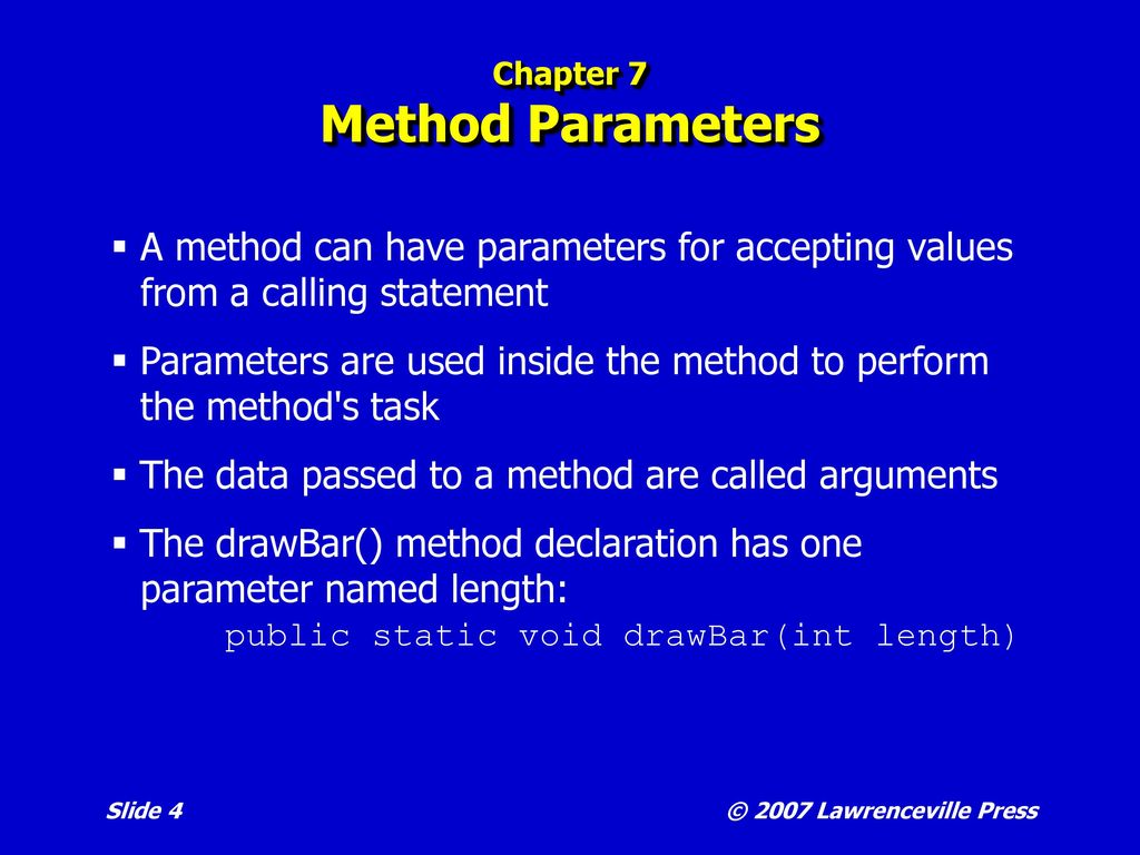Chapter 7 top down development ppt download