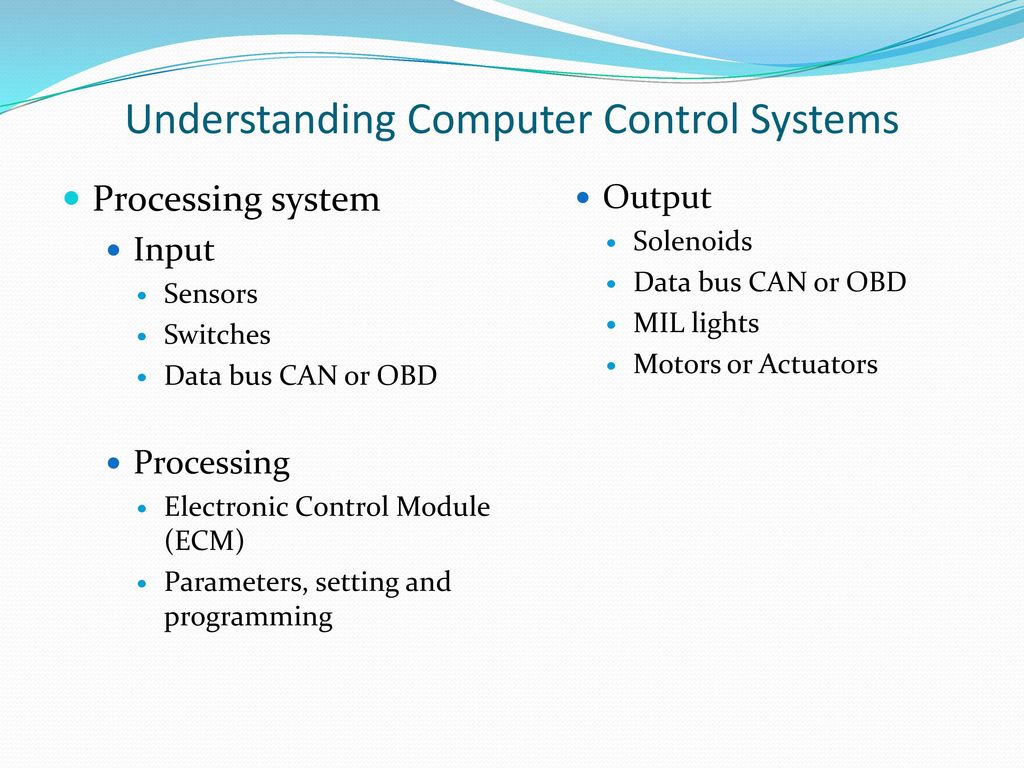 Understanding Computer Control Systems - ppt download