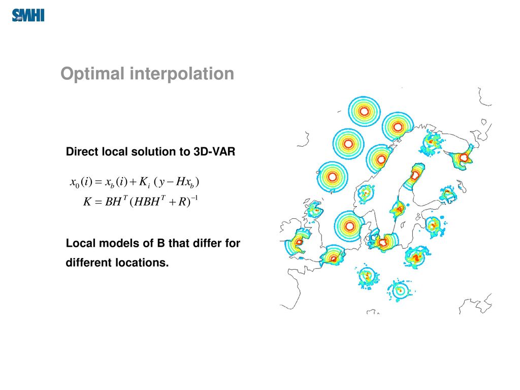Optimal interpolation