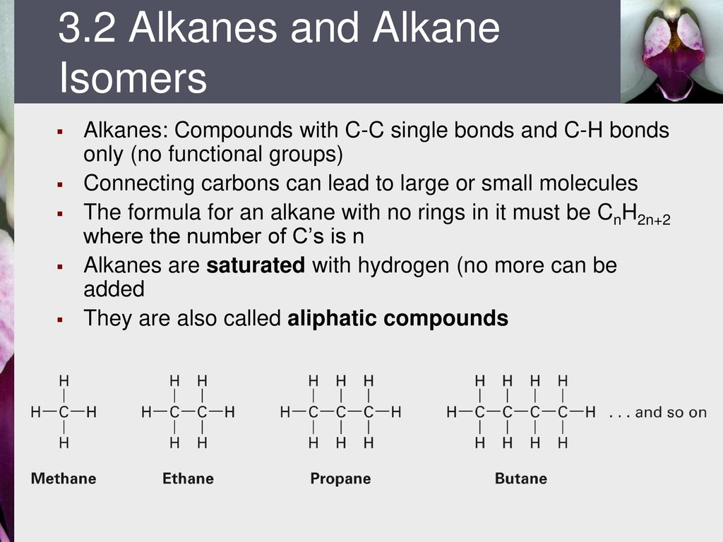 Chapter 3 Organic Compounds: Alkanes And Their Stereochemistry - Ppt ...