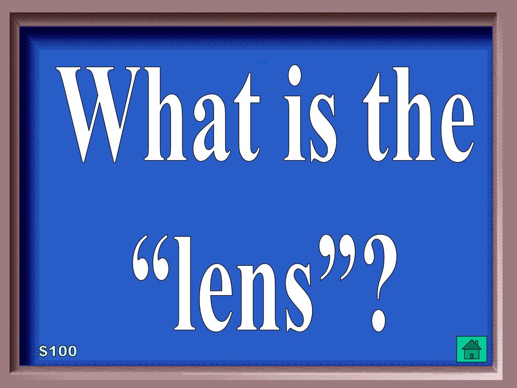 What is the lens $100