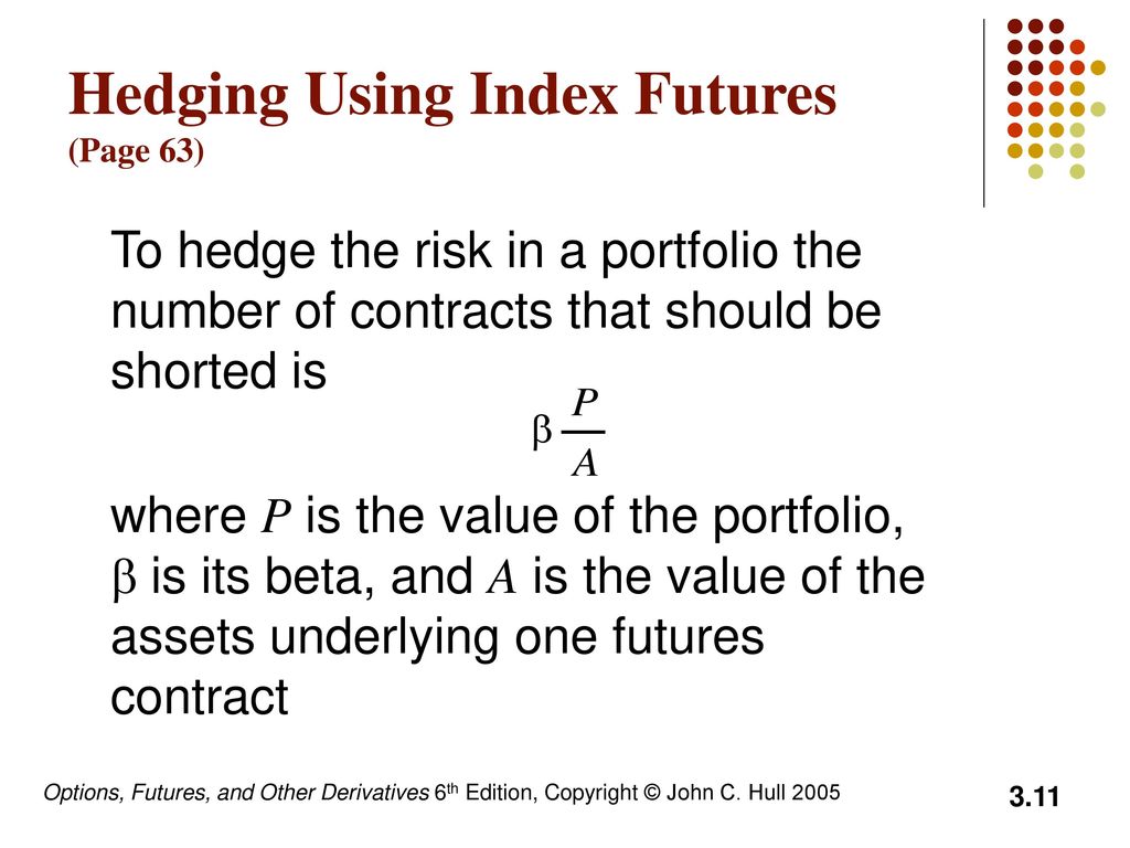 Hedging Strategies Using Futures - Ppt Download