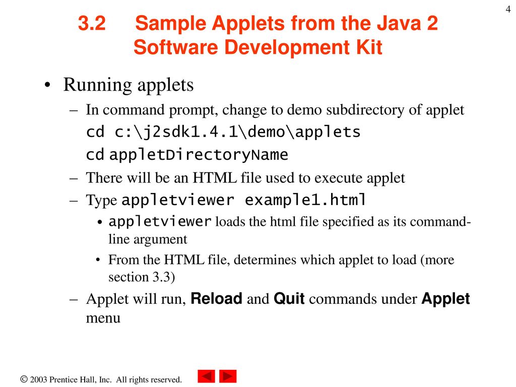 Chapter 3 - Introduction to Java Applets - ppt download