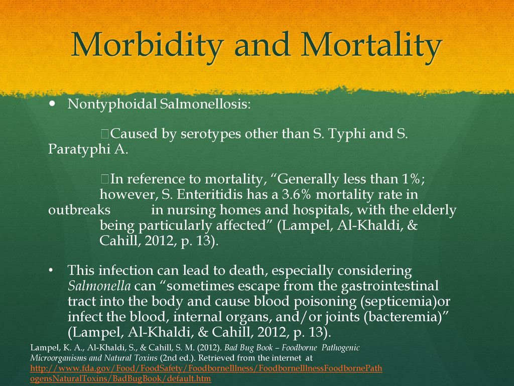 How toxic is Salmonella in the food you prepare? - ppt download