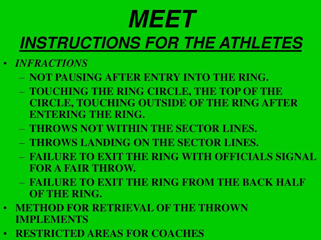 MEET+INSTRUCTIONS+FOR+THE+ATHLETES