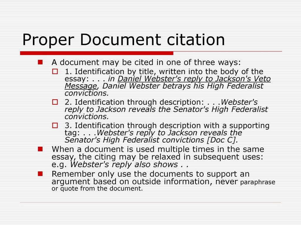 Writing a dbq a step by step guide ppt download