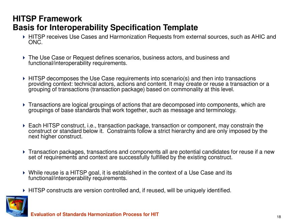 Hitsp project orientation ppt download