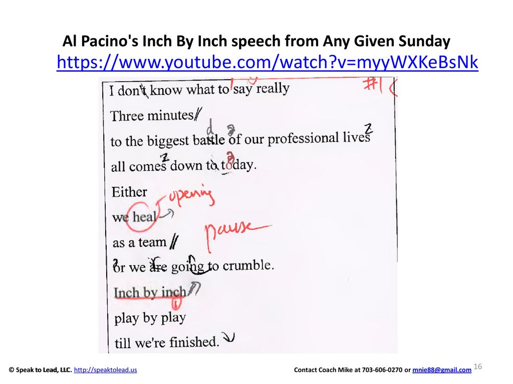 Life is A Game of Inches. Any Given Sunday Speech #DAKtv