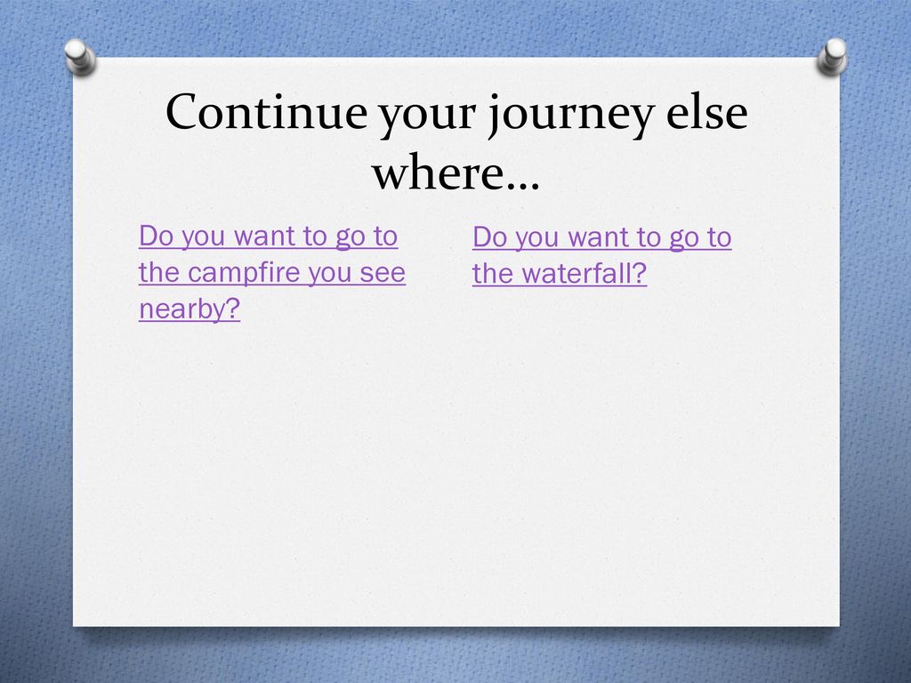 Continue your journey else where…