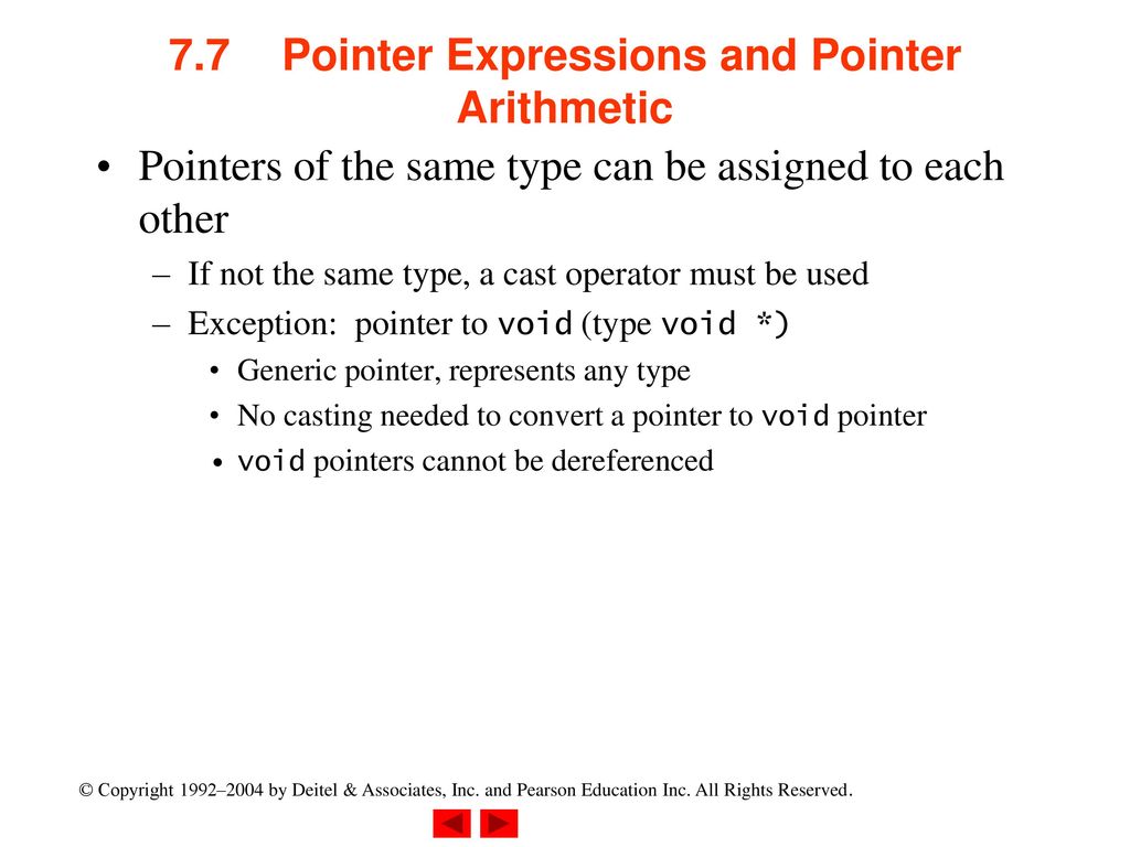 Chapter 7 pointers outline 7 1 introduction ppt download