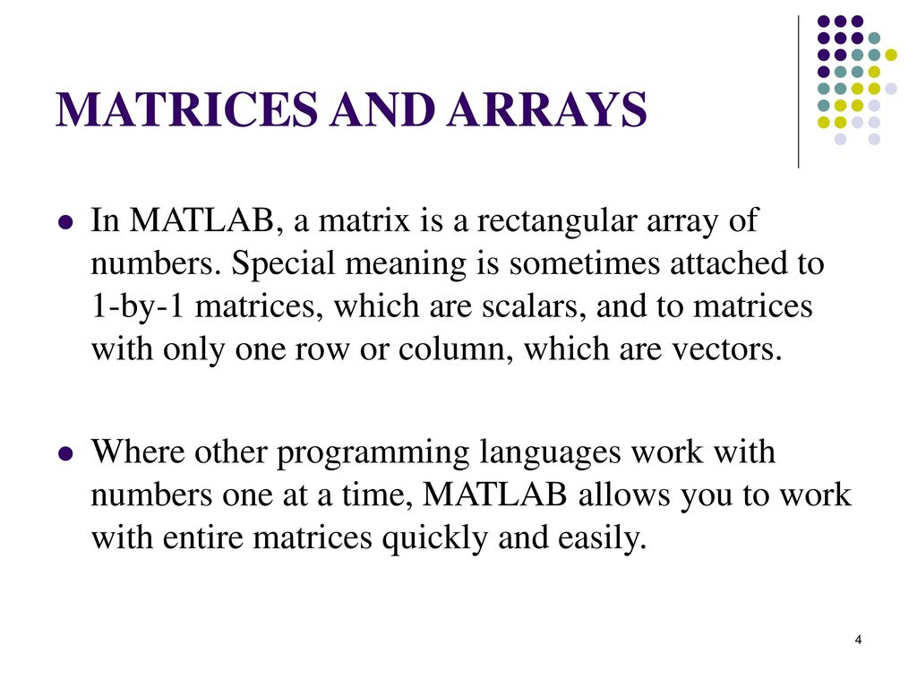 Statistical computing in matlab ppt download