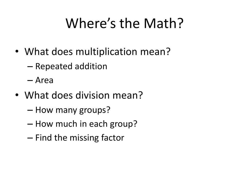 Understanding Multiplication And Division Ppt Download understanding-multiplication-and-division-ppt-download