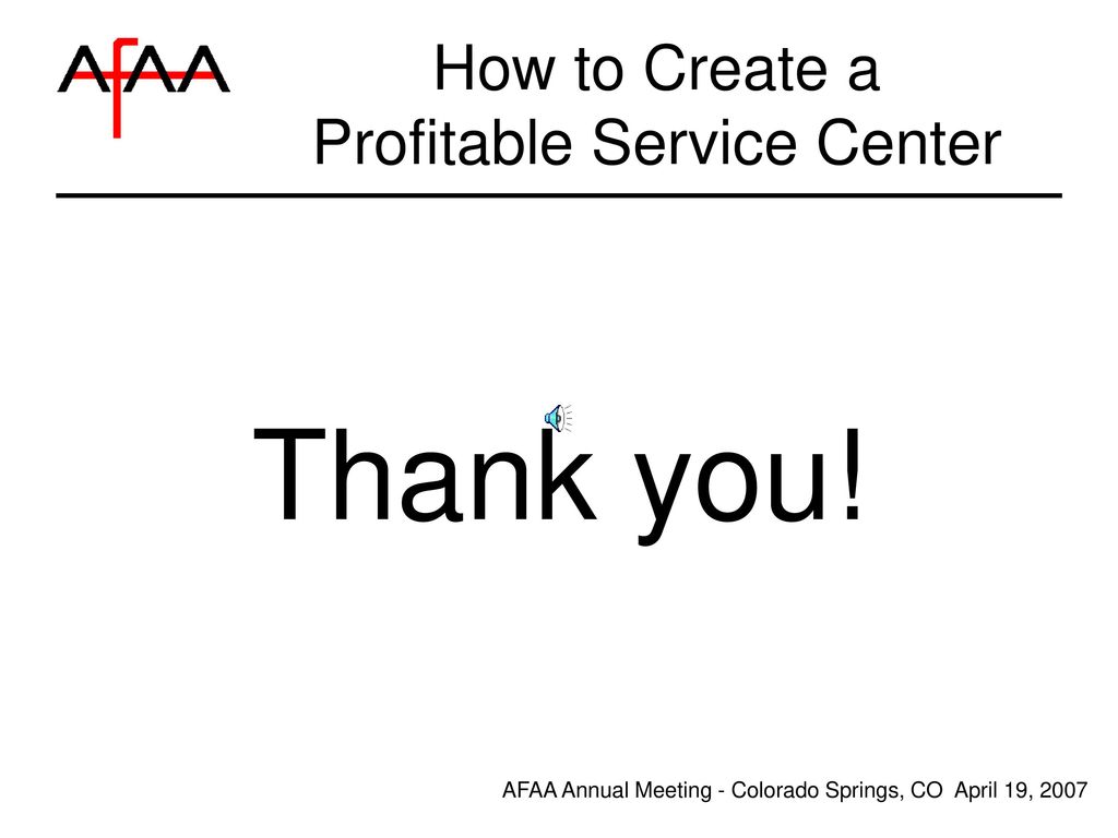 How to Create a Profitable Service Center