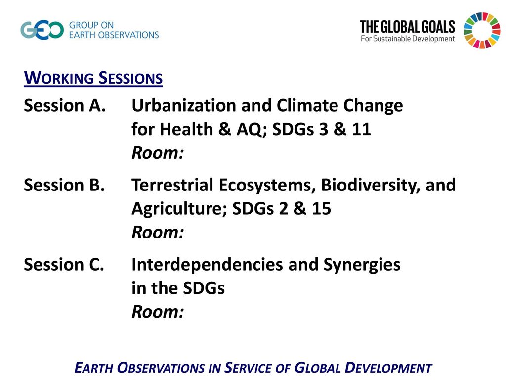 Earth Observations in Service of Global Development
