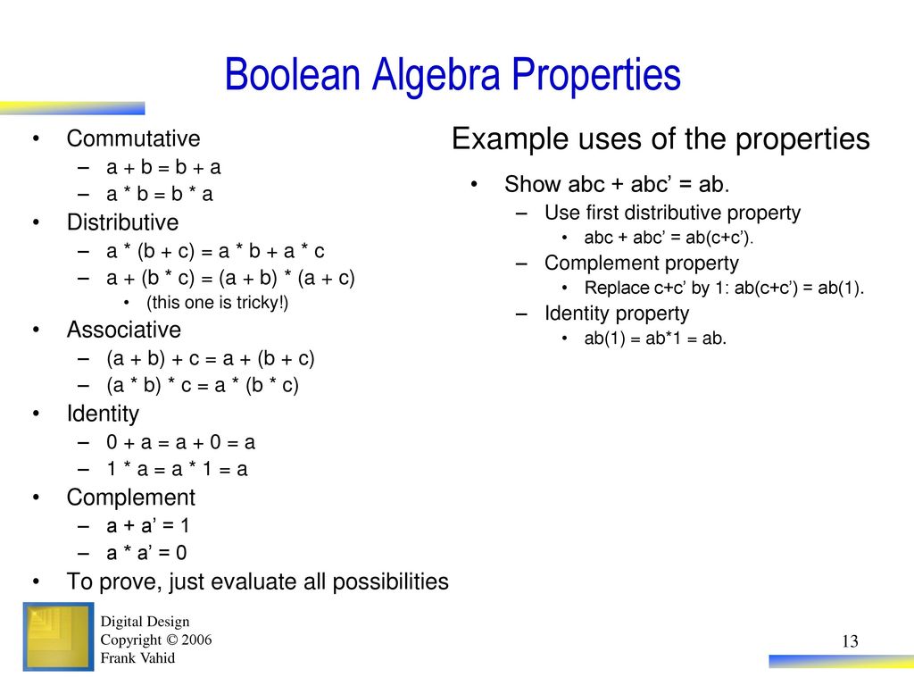 Chapter 2: Combinational Logic Design - ppt download